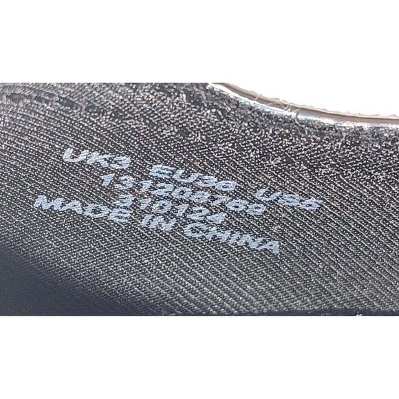 Asos Design Women's Wide Fit Stroll Slingback Kitten Heel Shoes in Silver size 5 - Picture 12 of 12